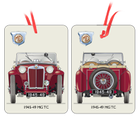 MG TC 1945-49 Air Freshener